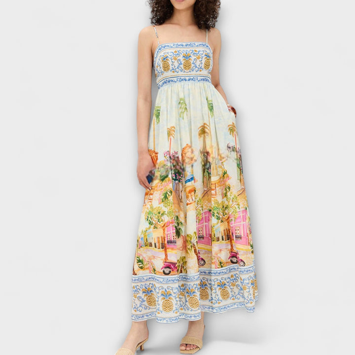 Lumen - Aracati Multicolor Maxikleid