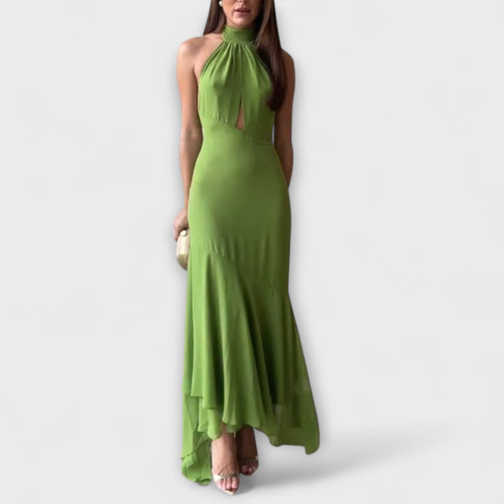 Elodie - Schickes asymmetrisches Maxikleid