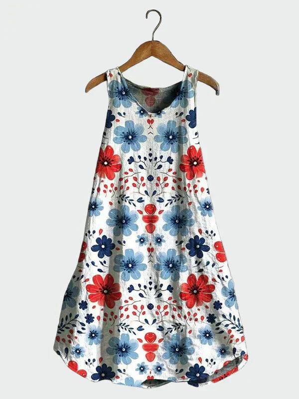 Kleid mit Blumenmuster