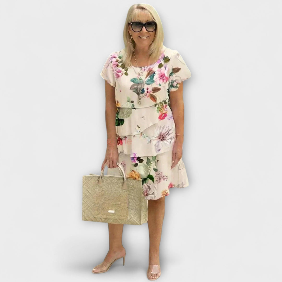 Lillian - Florales Eleganzkleid