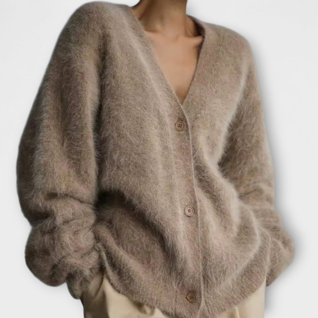 Lilla - Kuschelige Jacke