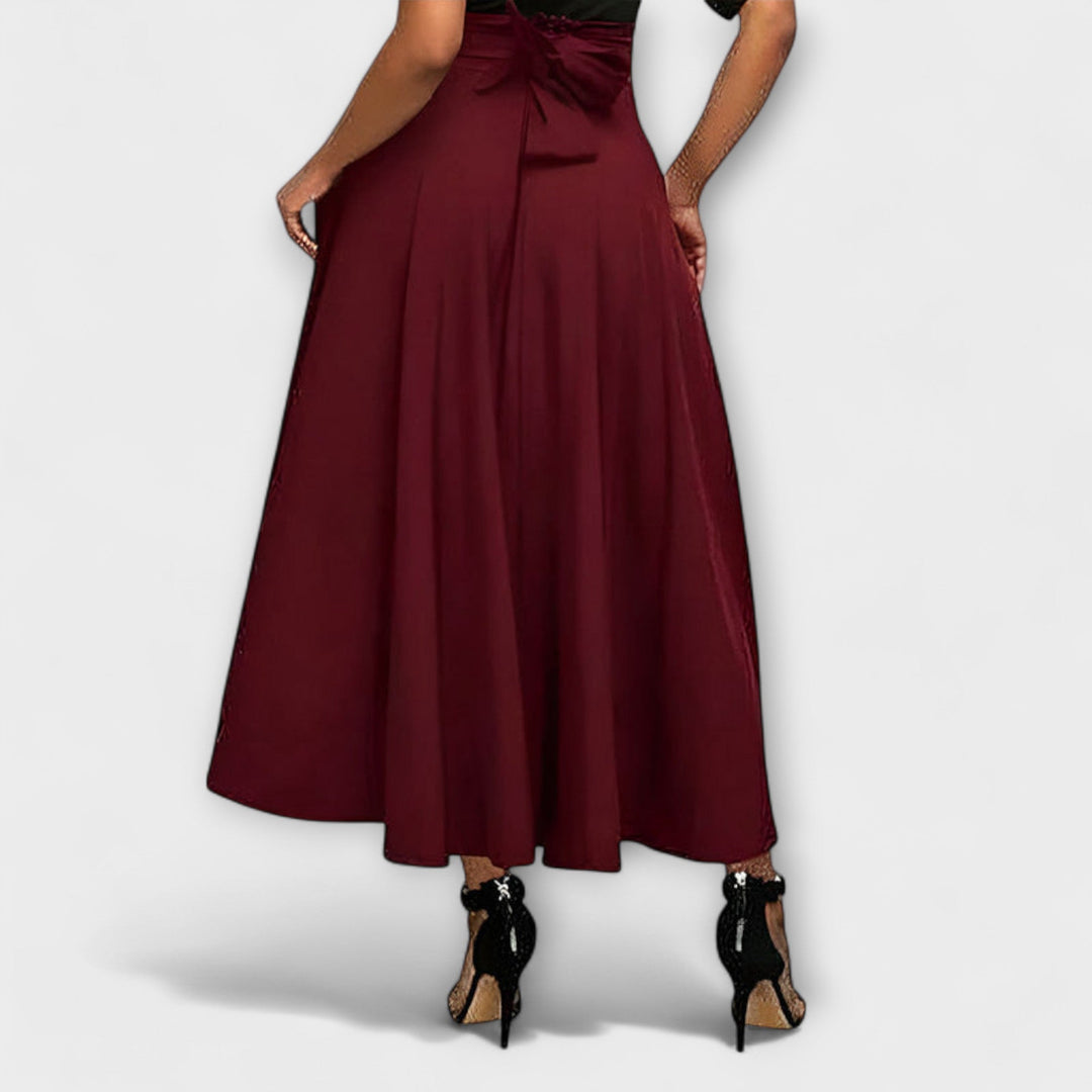 Luitgard - Eleganter Maxi-Rock im Chic-Stil
