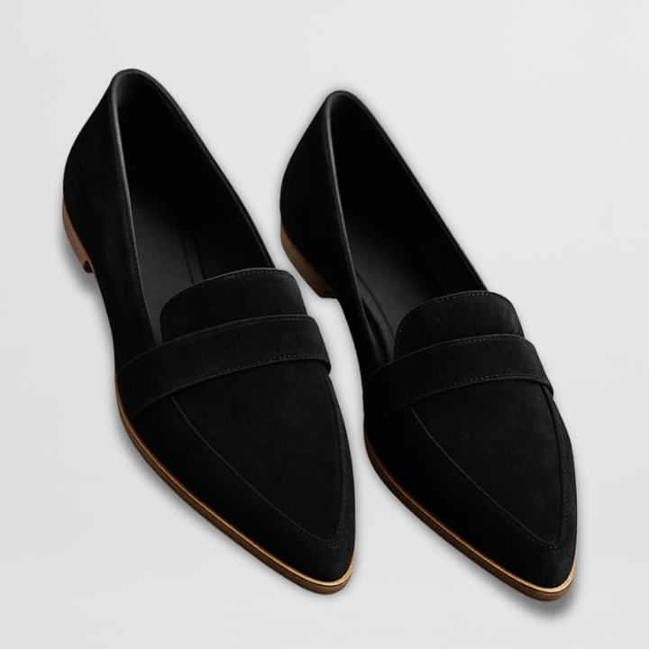 Helen | Orthopädische weiche Wildleder Slipper