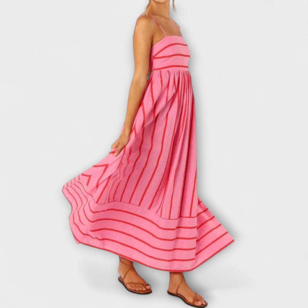 Svea - Maxi-Kleid in Bare Bloom