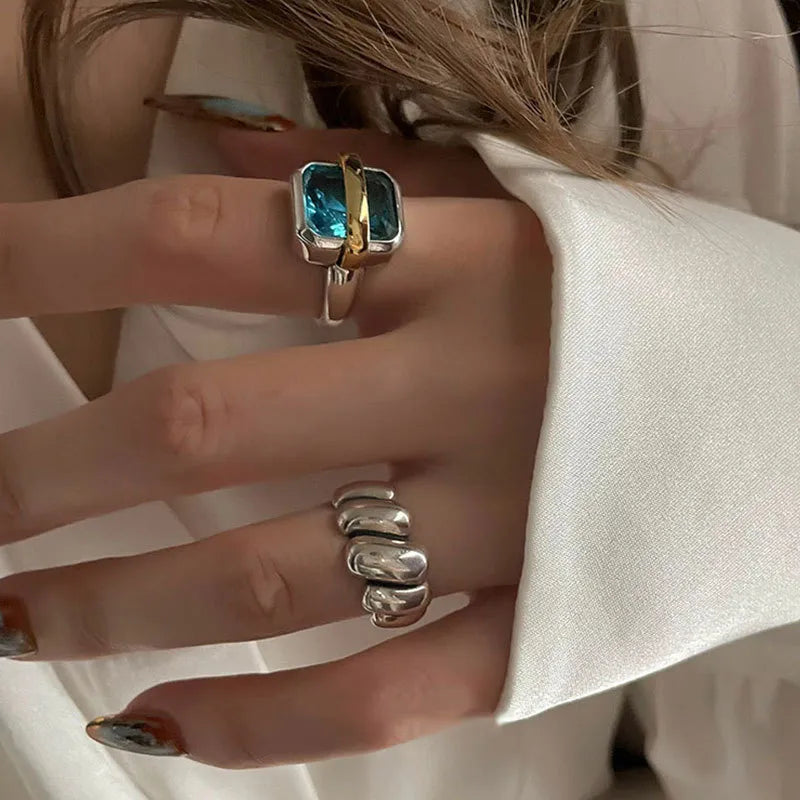Blauer Ring