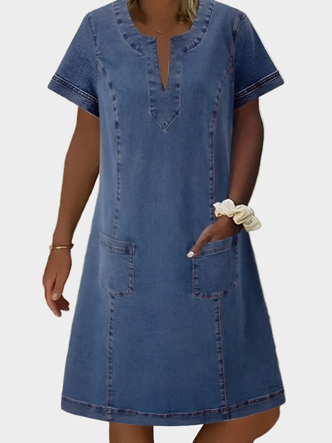 Weiches Jeanskleid