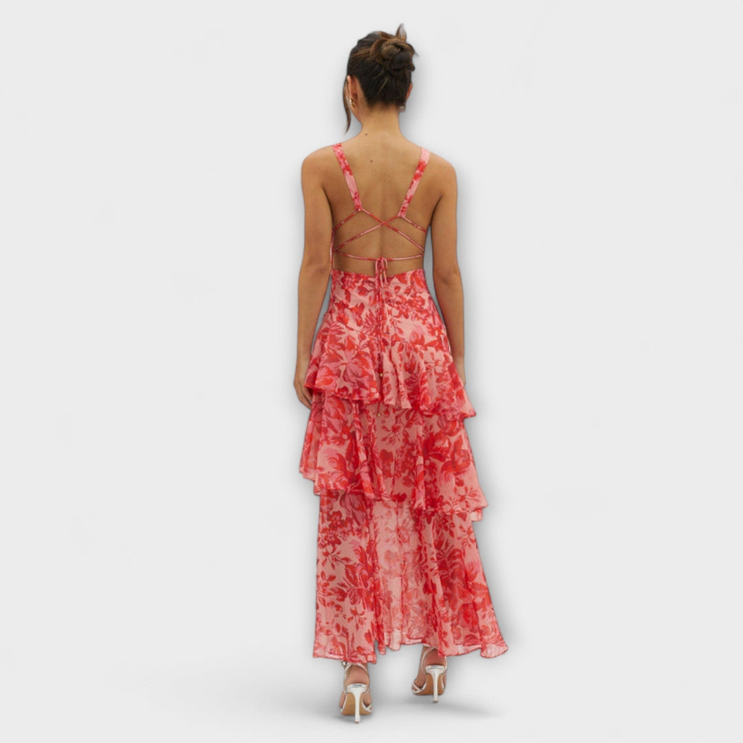 Faye - Bloom Shift Midi Kleid