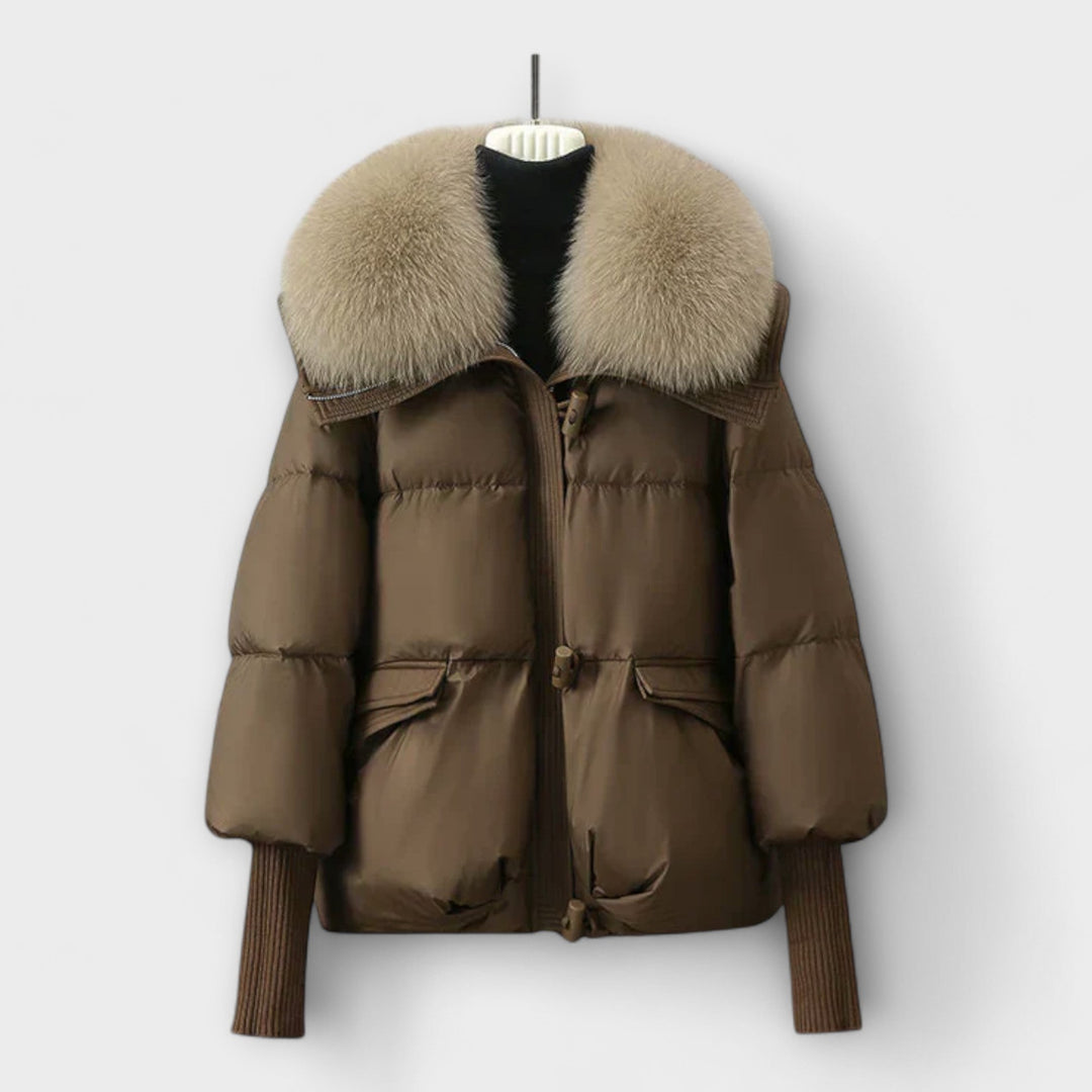 Lucyna - Elegante Jacke mit Pels