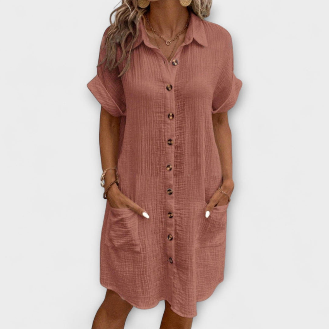 Aria - Klassisches Polo Freizeitkleid