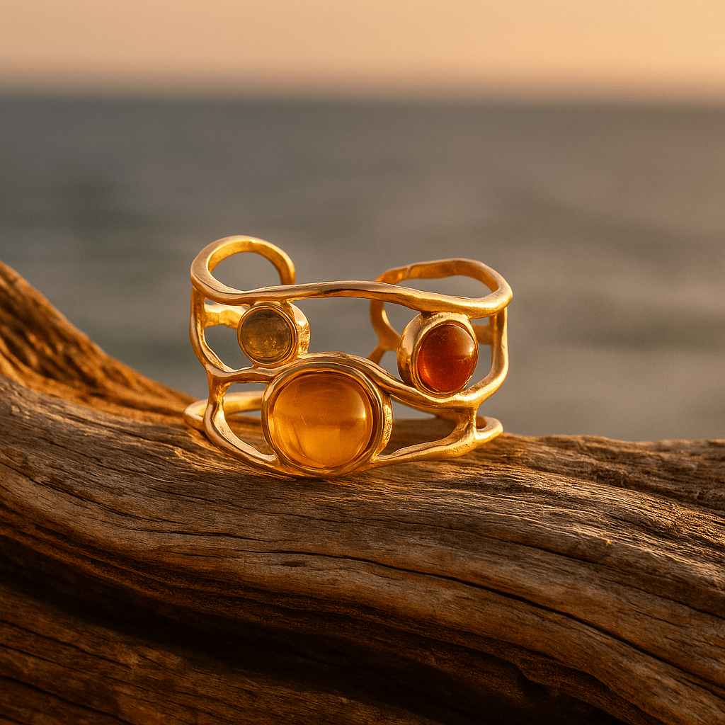 Goldene Sonnenringe