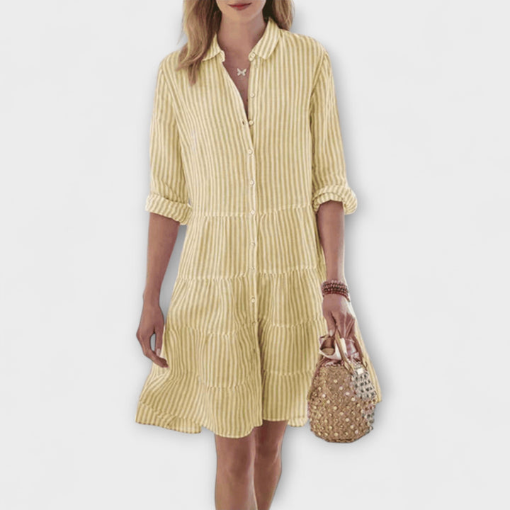 Lolita - Luftiges Gestreiftes Kleid