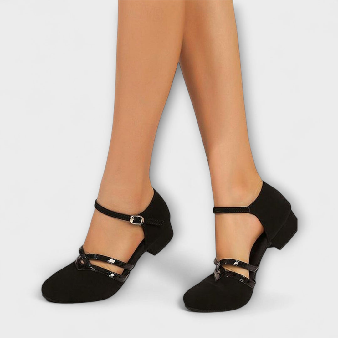 Moderne Tanzschuhe - Hochwertiges Wildleder